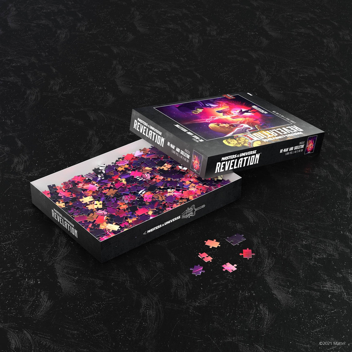 Product image Masters of the Universe: Revelation™ Puzzle He-Man™ and Skeletor™ (1000 Pieces)