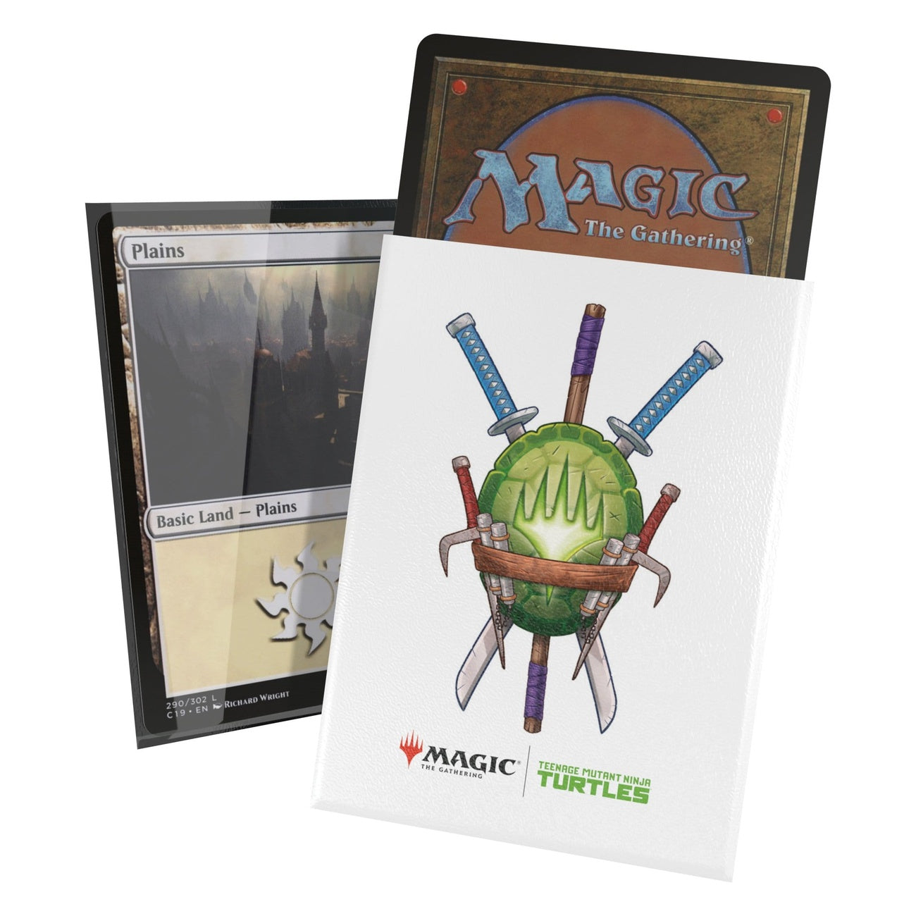 Product image Ultimate Guard Art Sleeves Magic: The Gathering | Teenage Mutant Ninja Turtles - Turtle Planeswalker Symbol