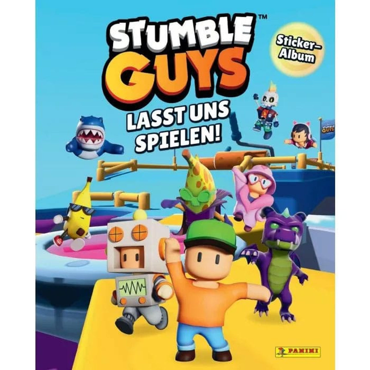 Product image Stumble Guys: Let’s Play! Sticker Collection Album *German Version*