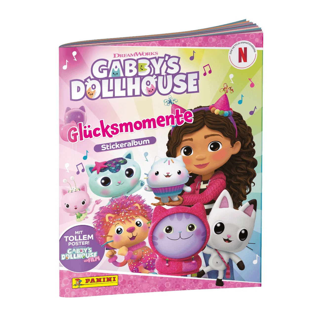 Product image Gabby's Dollhouse Happy Moments Sticker Collection Album *German Version*