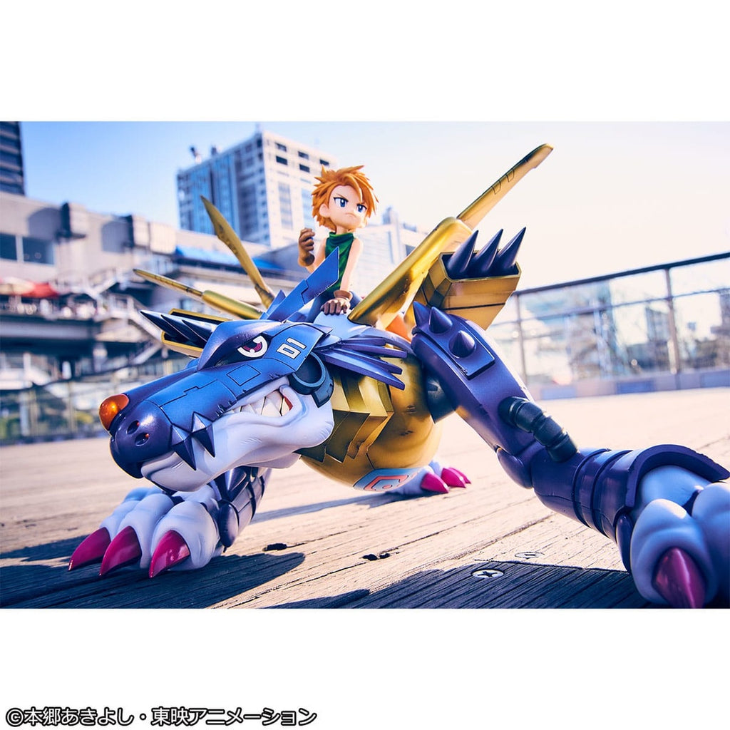 Product image Digimon Adventure Precious G.E.M. Series PVC Statue Metal Garurumon & Ishida Yamato 30 cm
