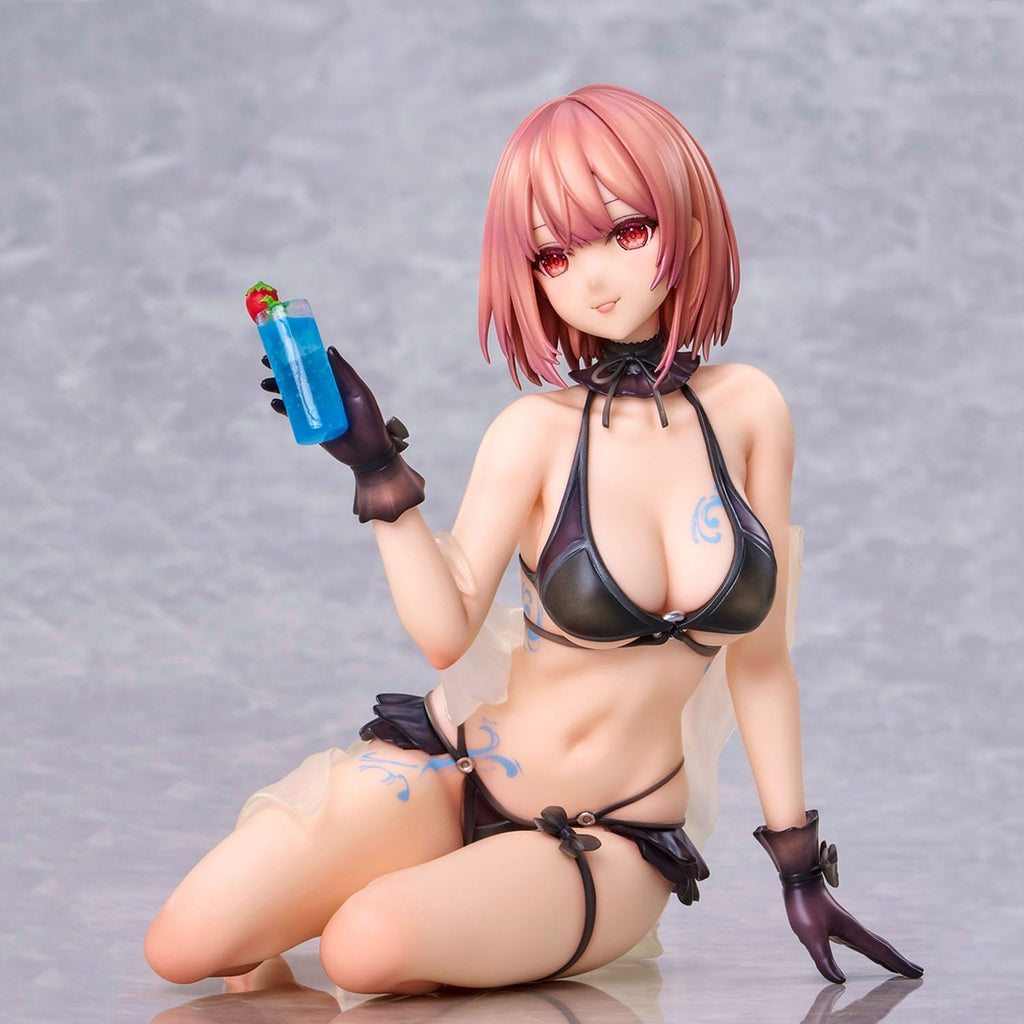 Product image Original Character PVC Statue necömi Illustration One more drink for the vacation 13 cm
