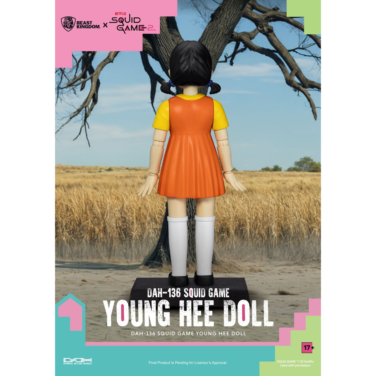 Squid Game action figure with sound Young Hee Doll 30 cm – Elbenwald