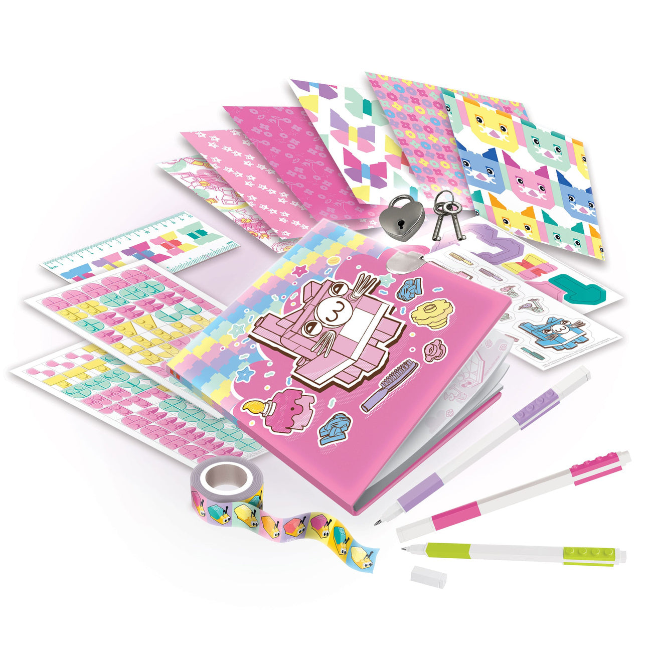 Product image LEGO Diary Set with Castle Cat