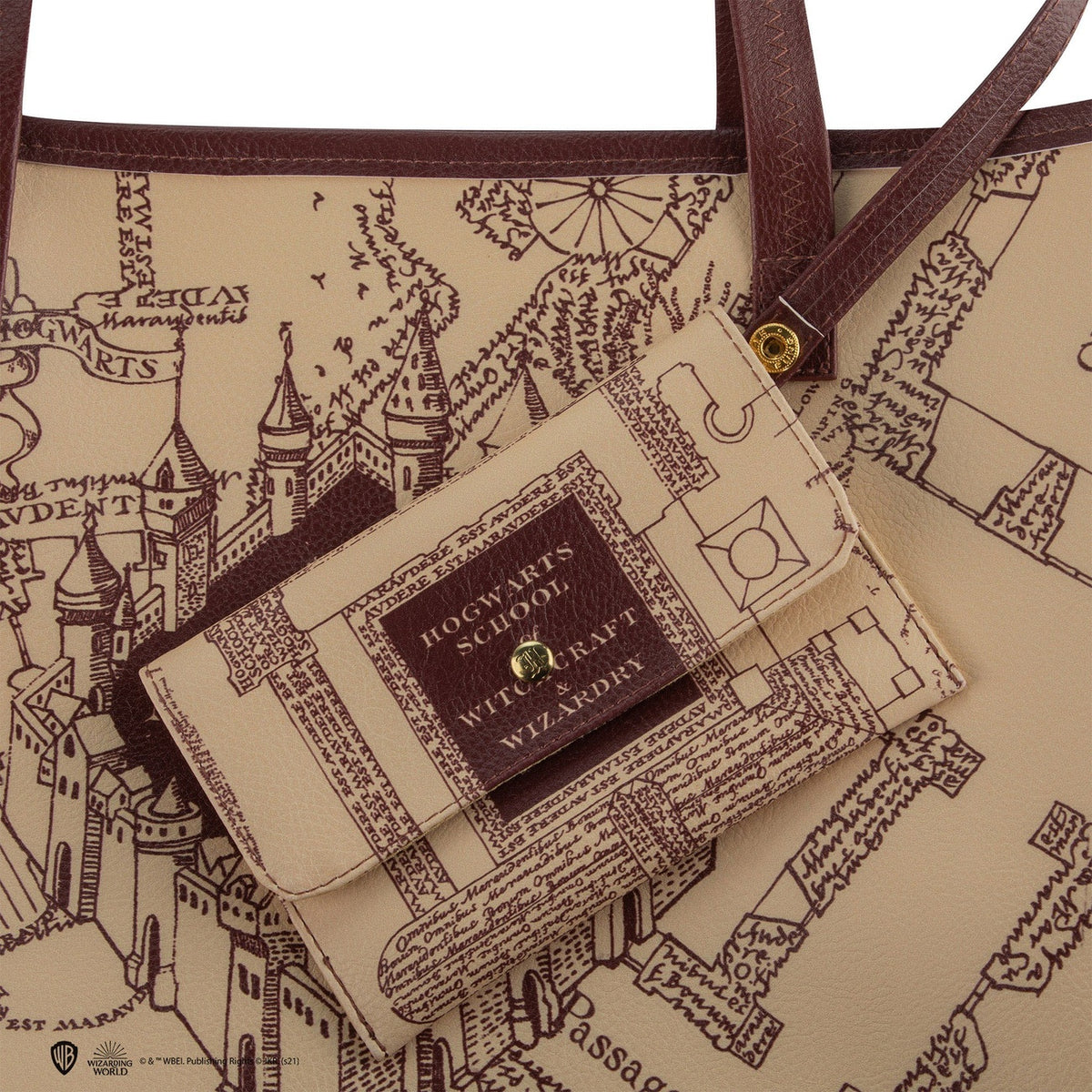 Product image Harry Potter Tote Bag & Wallet Marauder's Map