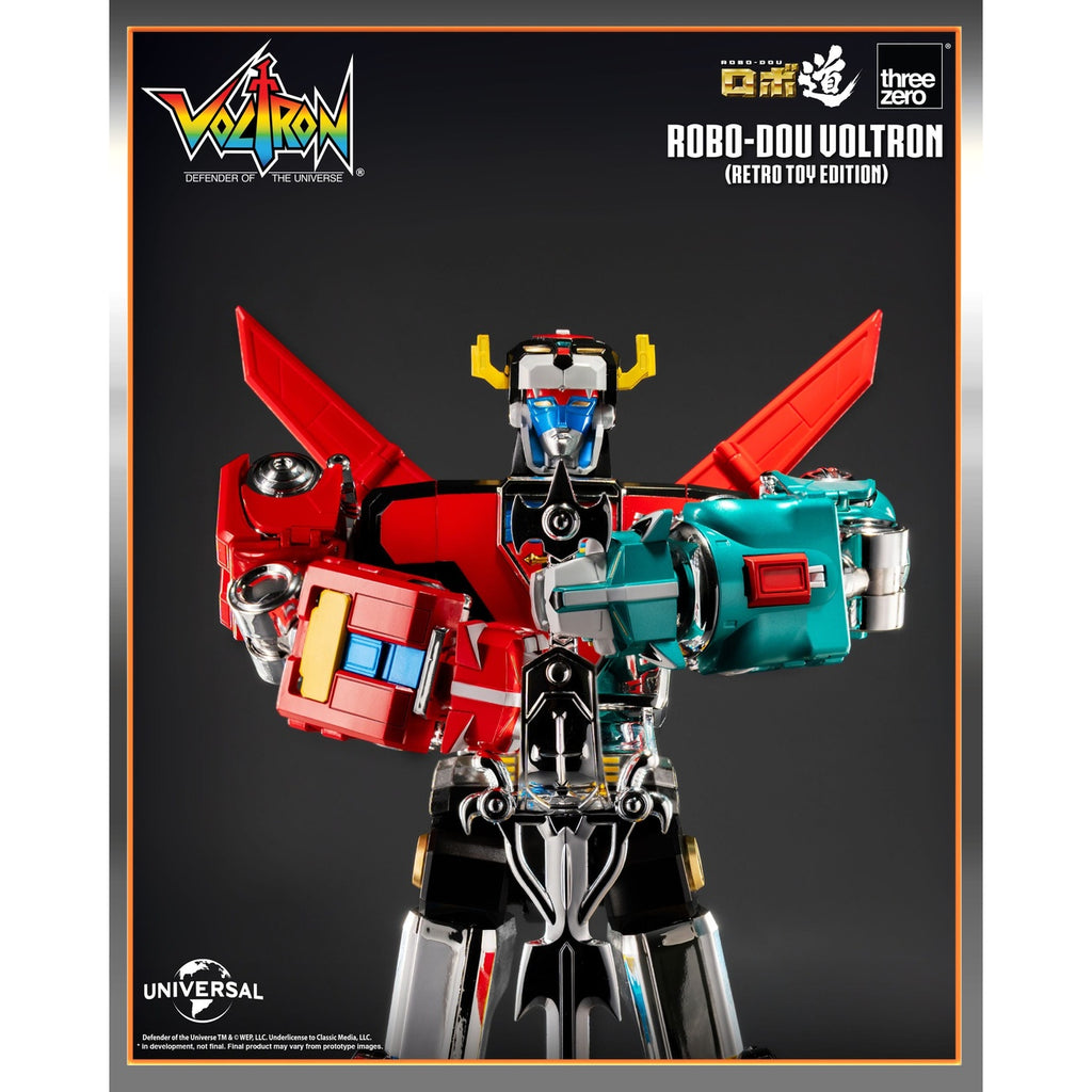 Product image Voltron: Defender of the Universe Robo-Dou Action Figure Voltron Retro Toy Edition 27 cm