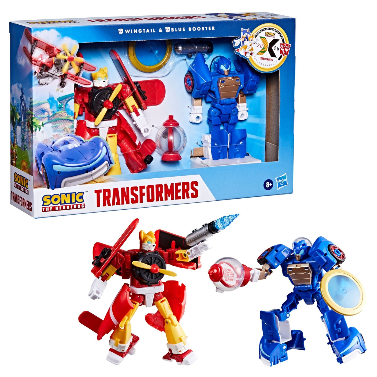 Sonic the Hedgehog x Transformers Action Figures 2-Pack Wingtail