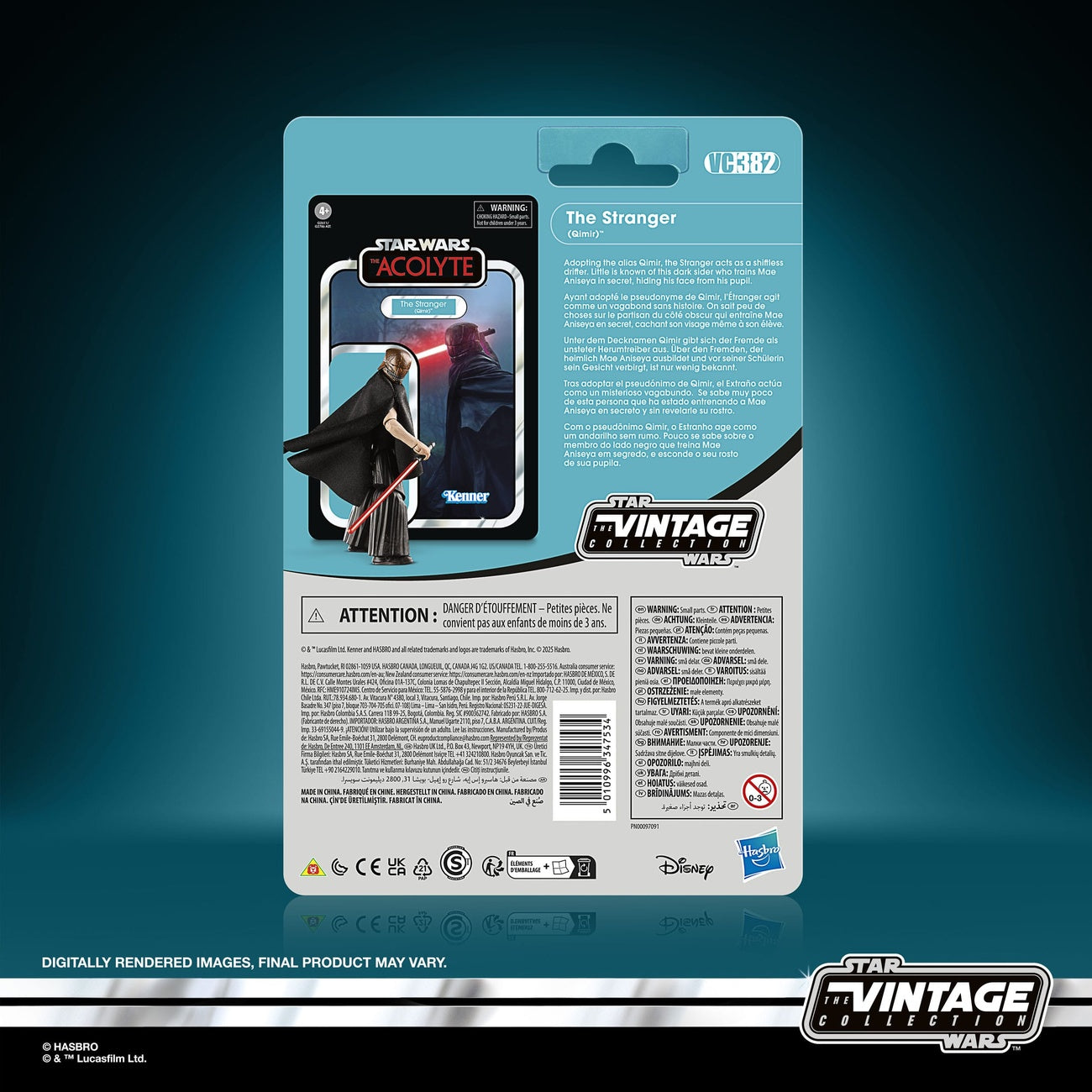 Product image Star Wars: The Acolyte Vintage Collection Action Figure The Stranger (Qimir) 10 cm