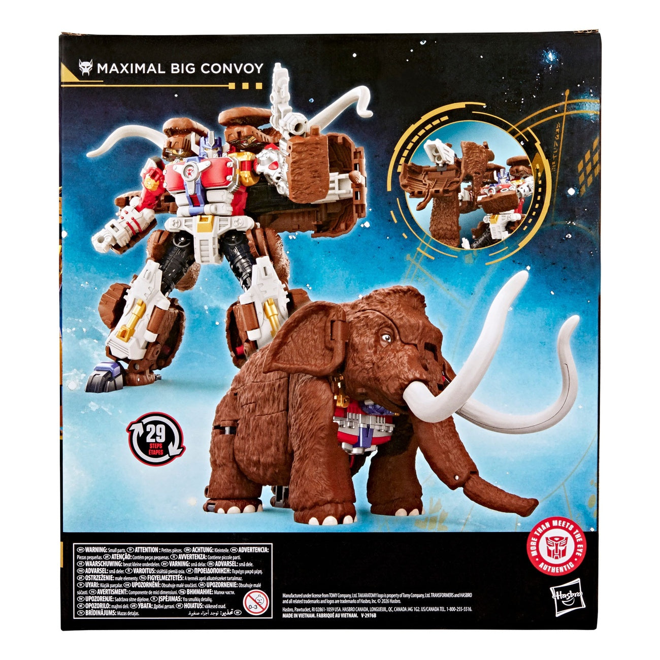Product image Transformers Age of the Primes Leader Class Action Figure Maximal Big Convoy 19 cm