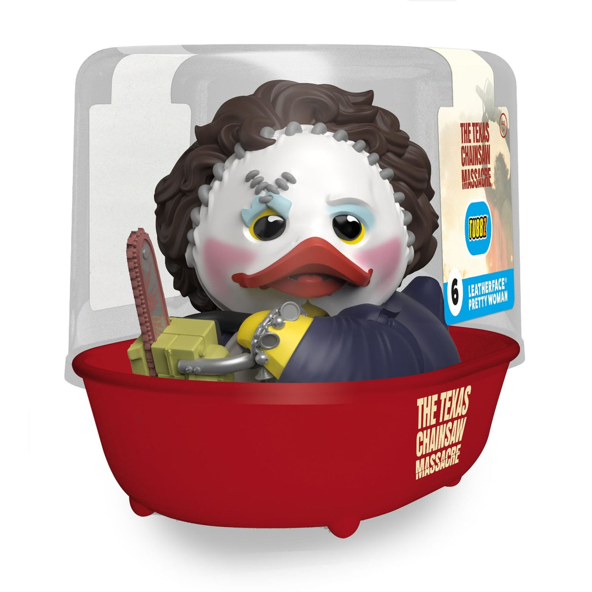 Product image Texas Chainsaw Massacre Tubbz PVC Figure Leatherface Pretty Woman 1st Edition 10 cm