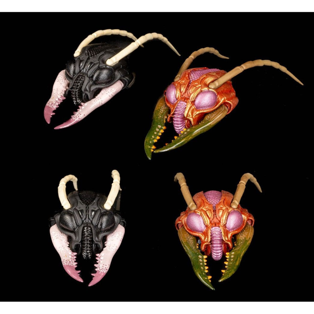 Product image Cosmic Character Pack Accessory Set for Action Figures – Sphexxian Helmets Set