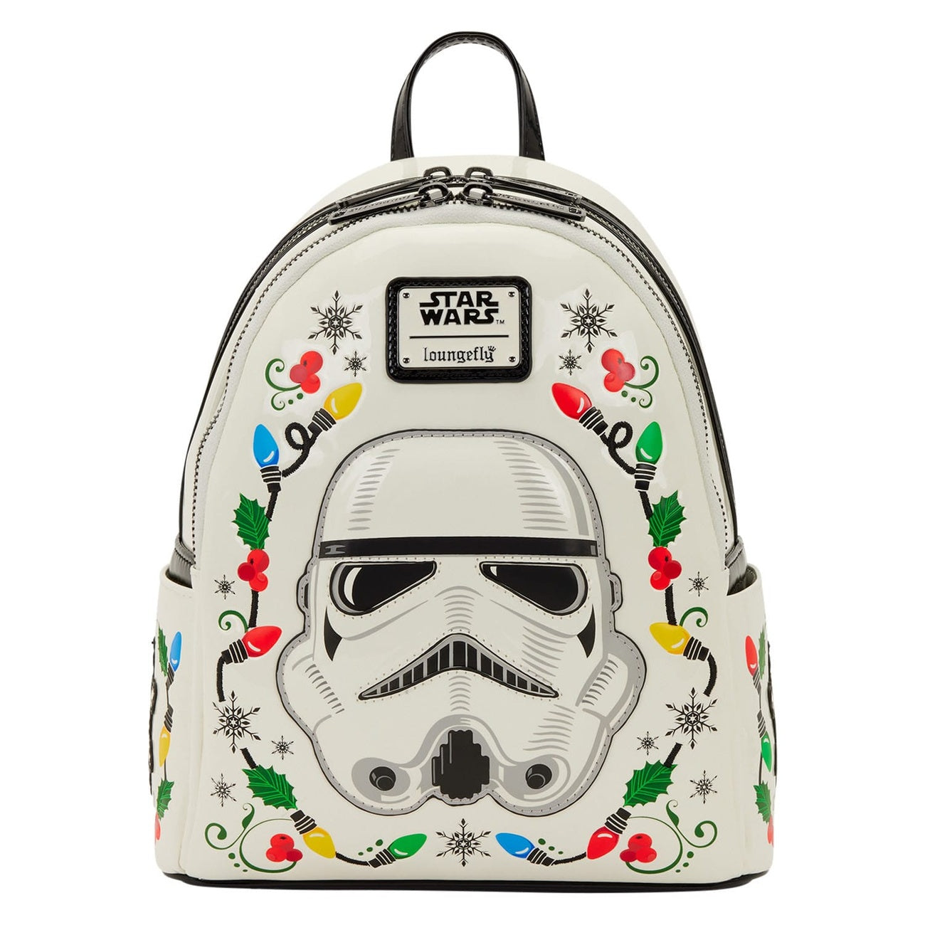 Product image Star Wars by Loungefly Mini Backpack Stormtrooper Holiday
