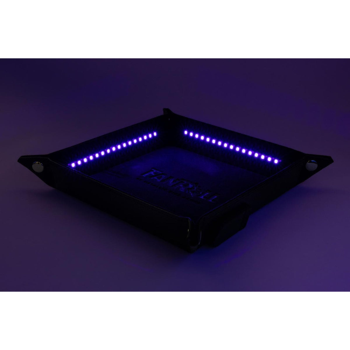 Product image FanRoll Shadowlight Foldable Blacklight Dice Tray Black