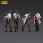Product image Zombie Dark Source Action Figures 4-Pack Scientists (Male) 8 cm