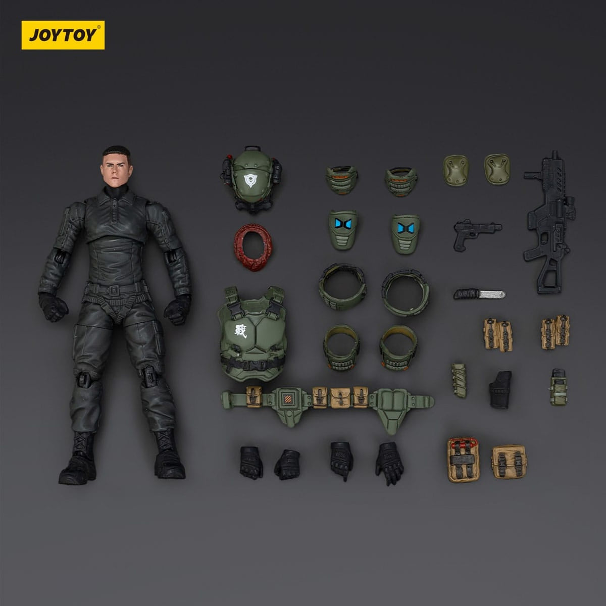 Product image APOC Series Dark Source Action Figure Stellar Scar Assault Team Titanite 11 cm