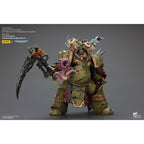 Product image Warhammer 40k Action Figure 1/18 Death Guard Deathshroud Terminator 2 with Manreaper and Plaguespurter Gauntlet 14 cm