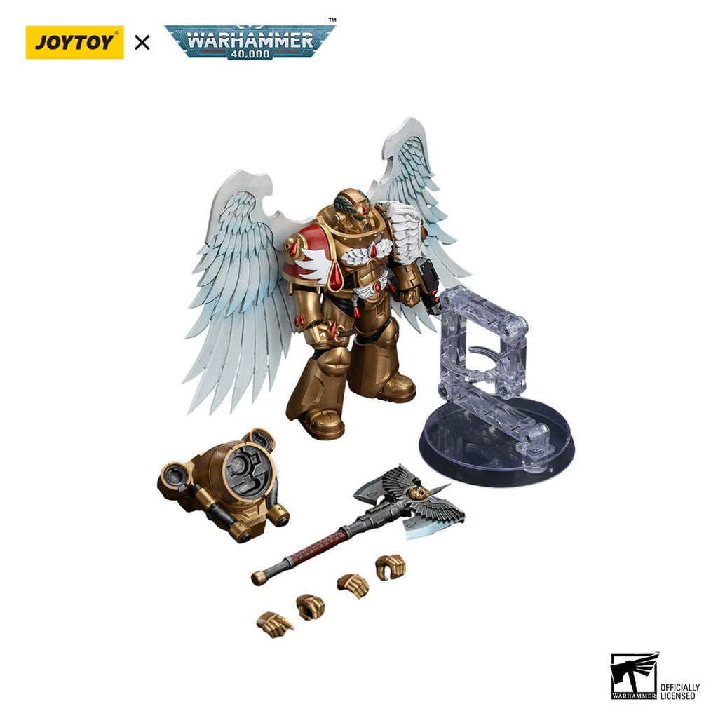 Product image Warhammer 40,000 Action Figure 1/18 Blood Angels Sanguinary Guard with Encarmine Axe 12 cm