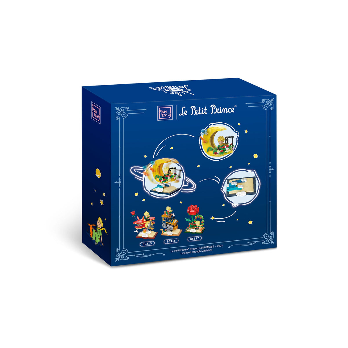 Product image The Little Prince Starry Ride New Moon Building Set 13 cm