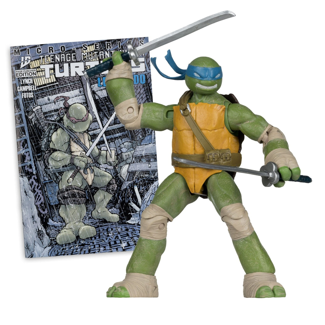 Teenage Mutant Ninja Turtles Page Punchers Leonardo Action Figure