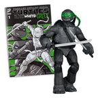 Product image Teenage Mutant Ninja Turtles Page Punchers Action Figure Leonardo (Black White & Green) (Red Platinum Edition) 13 cm