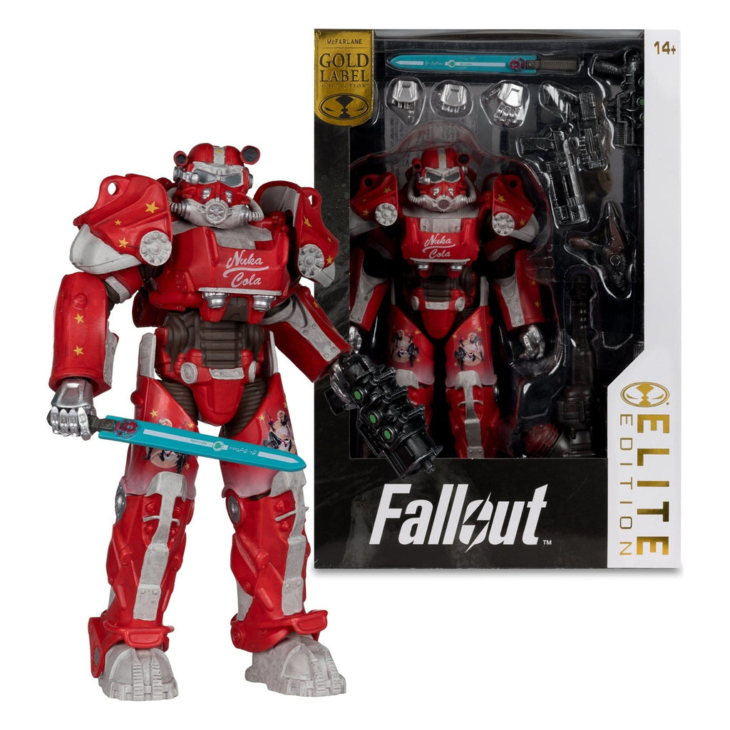 Product image Fallout McFarlane Elite Edition Action Figure Fallout 76 Nuka Cola T-60 (Gold Label) 19 cm