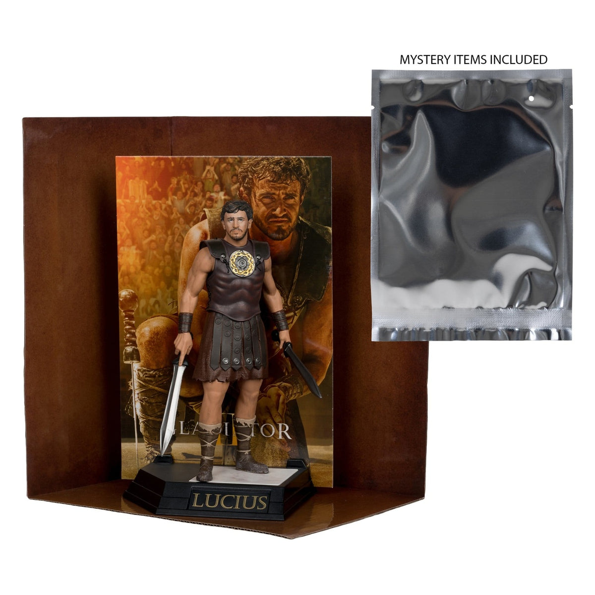 Product image Gladiator II Movie Maniacs Action Figure Lucius 16 cm