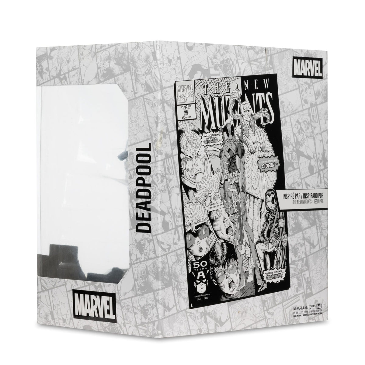 Product image Marvel Collection PVC Statue 1/10 Deadpool (The New Mutants #98) (Line Art) (Gold Label) 17 cm