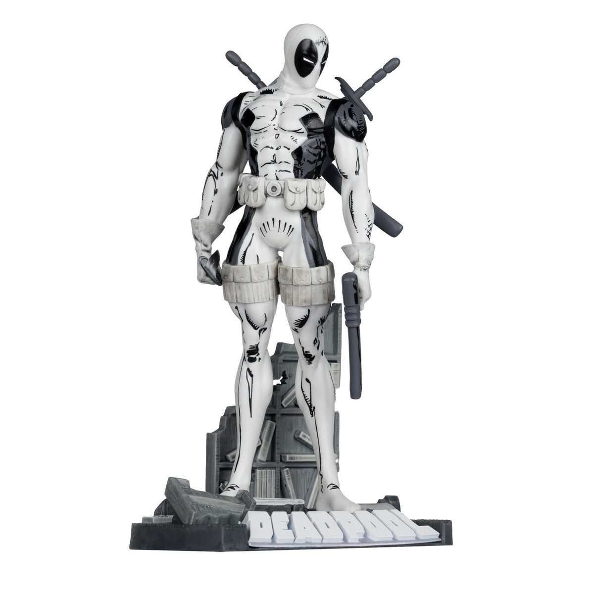 Product image Marvel Collection PVC Statue 1/10 Deadpool (The New Mutants #98) (Line Art) (Gold Label) 17 cm