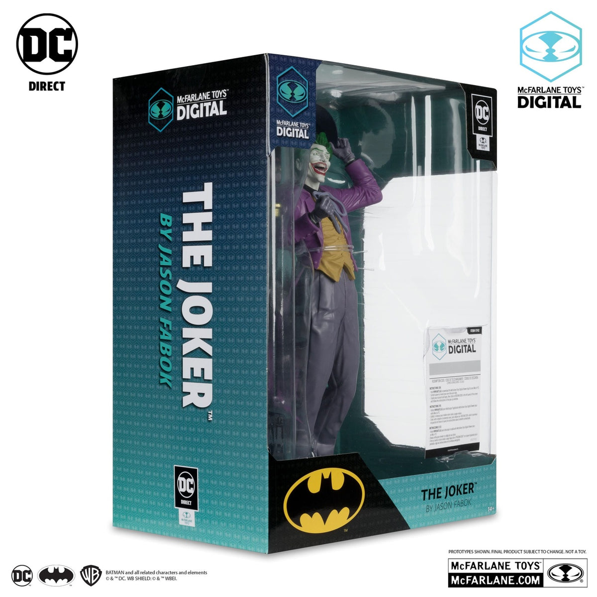 Product image DC Direct PVC Statue 1/6 The Joker by Jason Fabok (McFarlane Digital) 29 cm