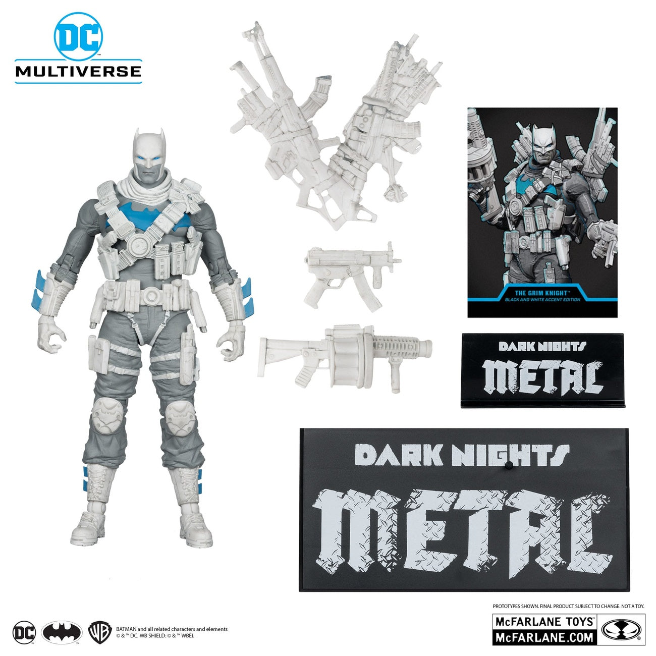 DC Multiverse Action Figure The Grim Knight (Dark Nights: Metal