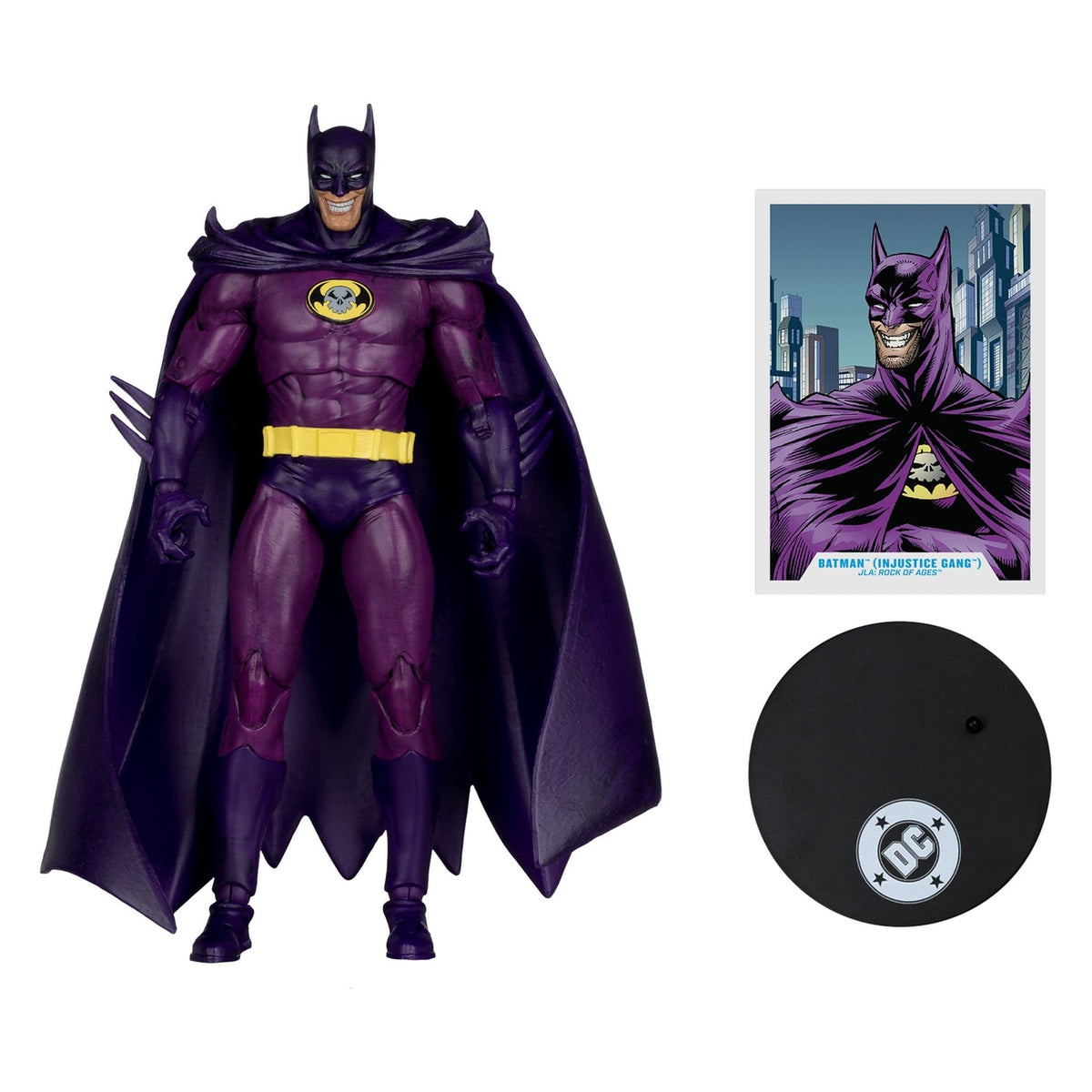 Product image DC Multiverse Action Figure Batman (Injustice Gang) (JLA: Rock of Ages) (Red Platinum Edition) 18 cm