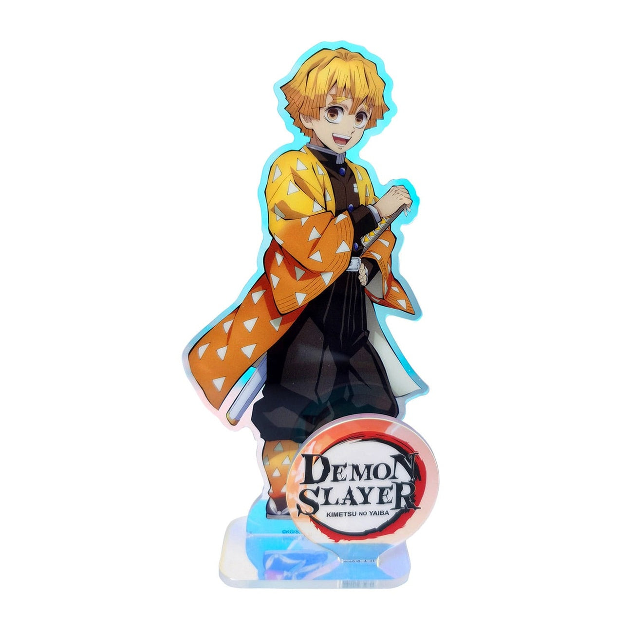 Product image Demon Slayer: Kimetsu no Yaiba Acrylic Standee Zenitsu Holographic 15 cm