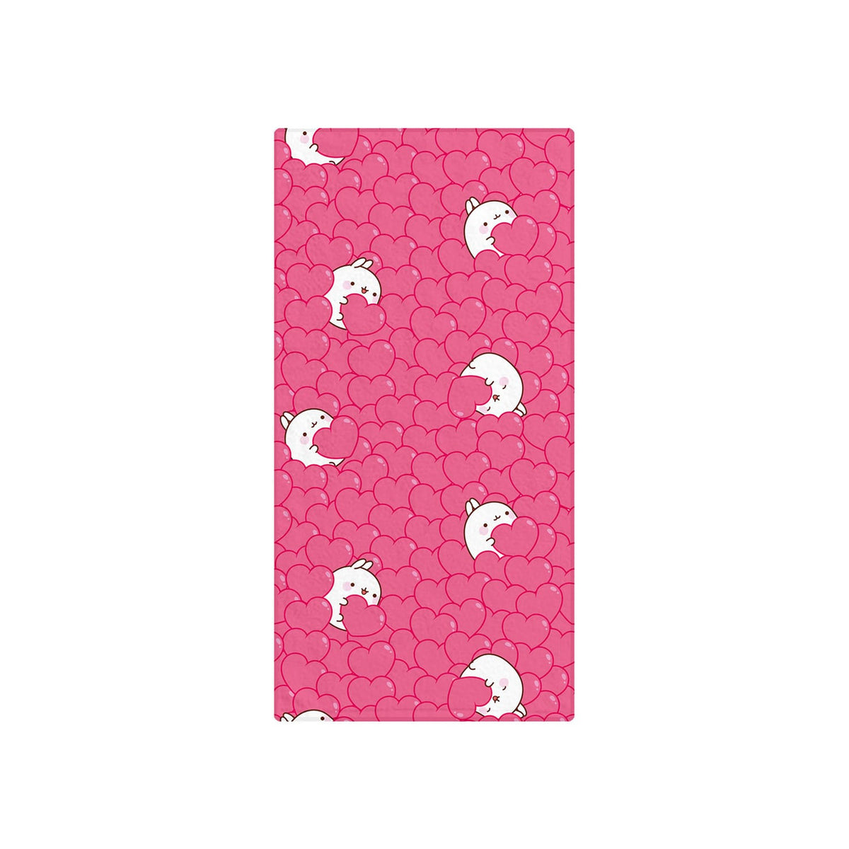 Product image Molang Towel Hearts 35 x 75 cm