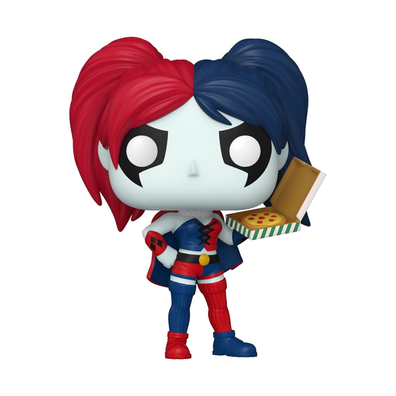 Product image DC Comics: Harley Quinn Takeover POP! Heroes Vinyl Figure Harley with Pizza 9 cm