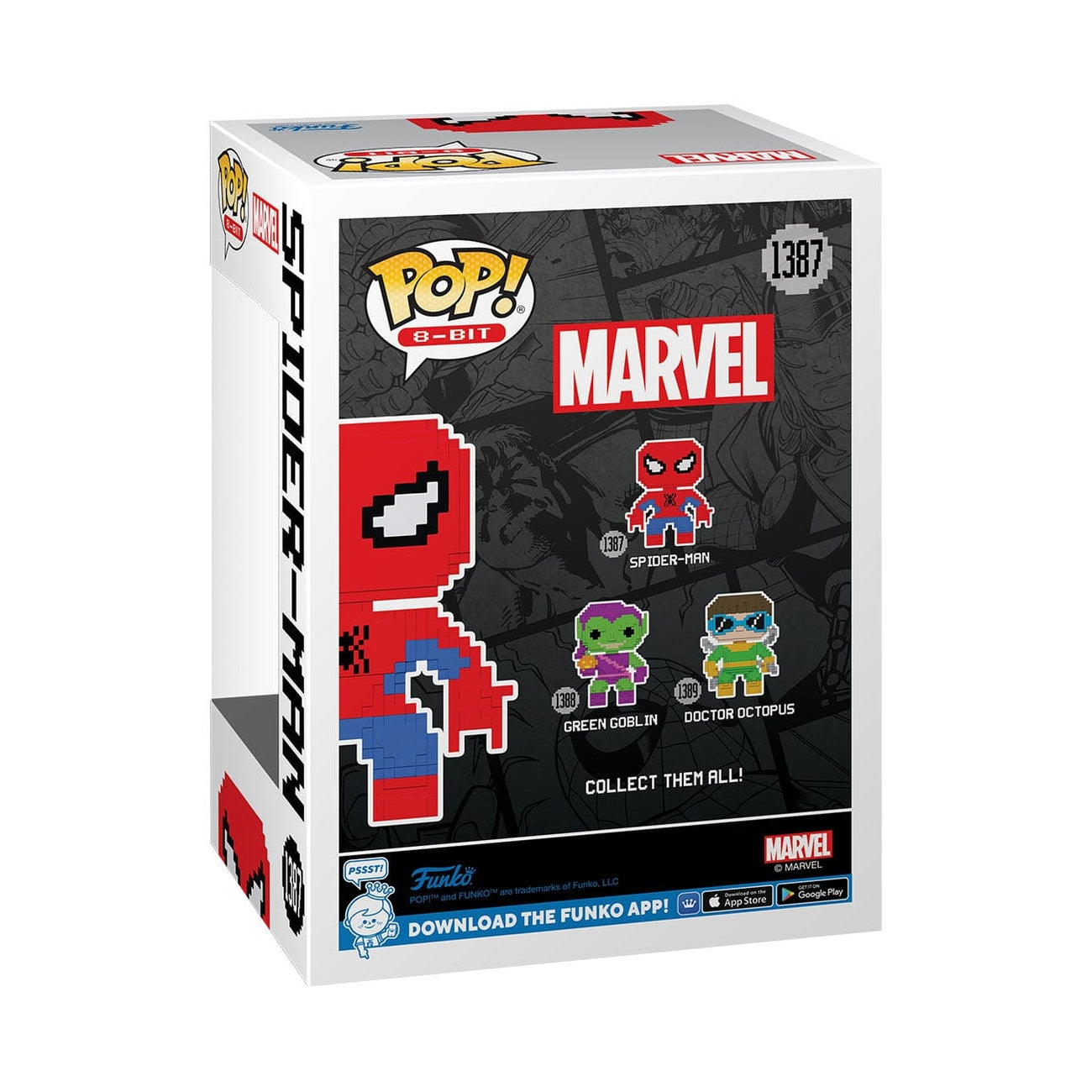 Marvel POP! 8-Bit Vinyl Figure Spider-Man 9 cm – Elbenwald