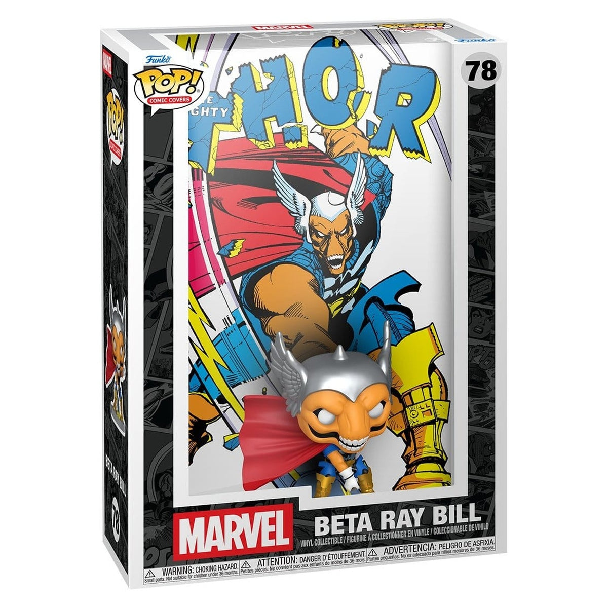 Product image Marvel POP! Comic Covers Vinyl Figure The Mighty Thor #337 (Beta Ray Bill) 9 cm