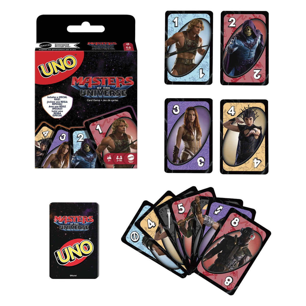 Product image Masters of the Universe 2026 Movie UNO Card Game