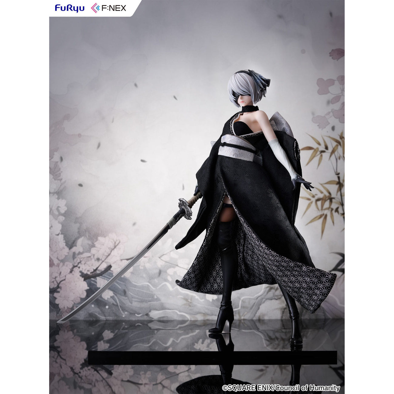 Product image Nier: Automata Ver1.1a F:Nex PVC Statue 1/4 2B Japanese Doll 43 cm