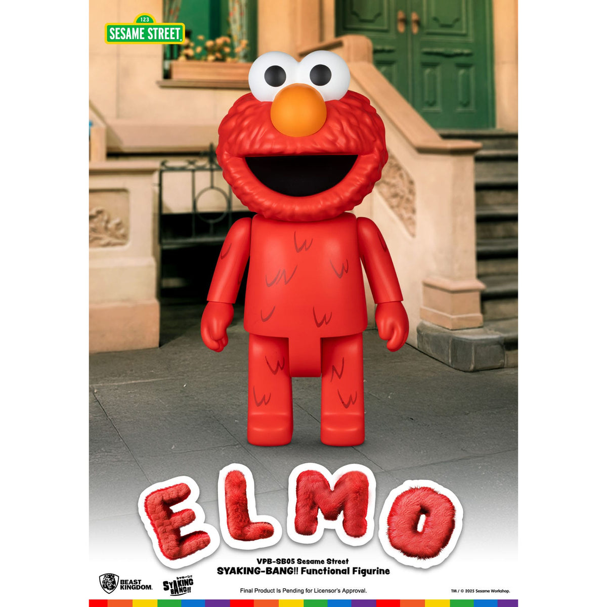Product image Sesame Street Syaking Bang Vinyl Money Bank Elmo 47 cm
