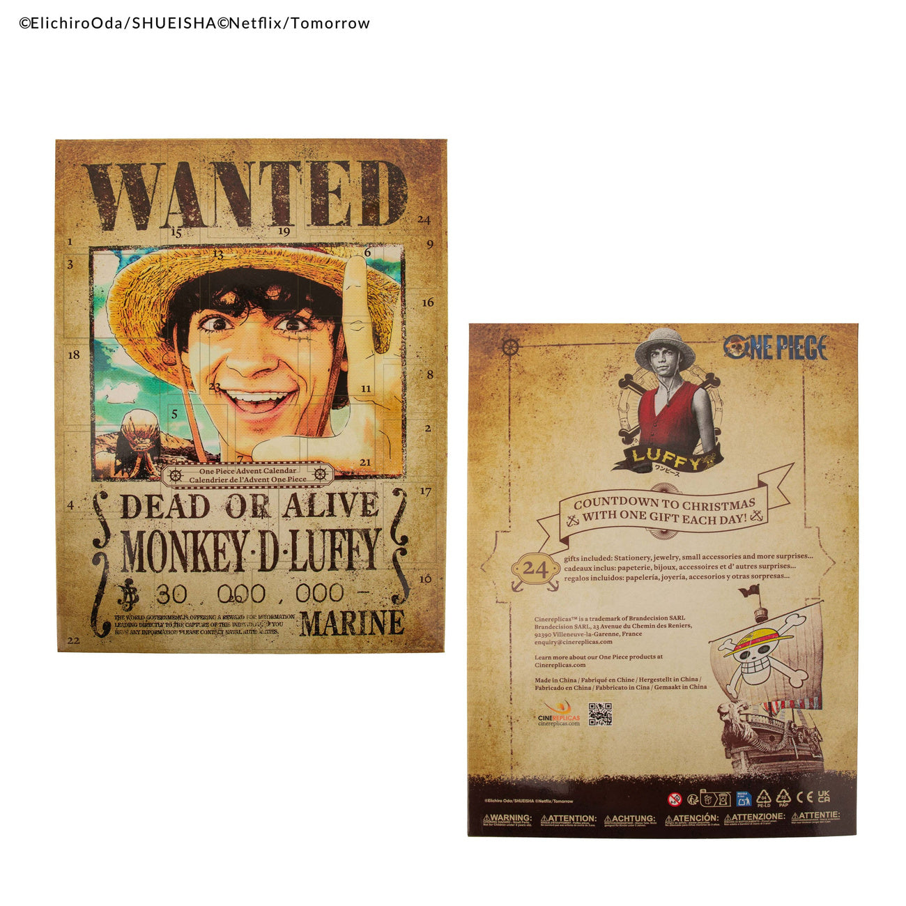 Product image One Piece Advent Calendar 2025