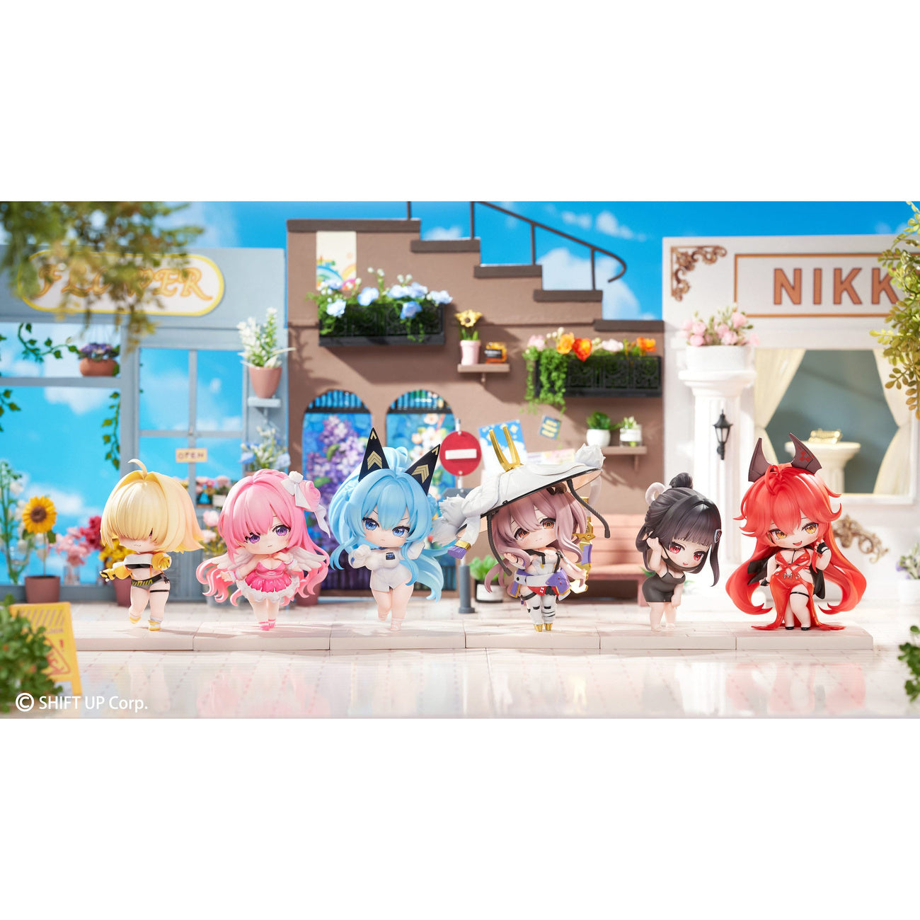 Product image Goddess of Victory: Nikke SAC Series Mini Figures 6-Pack Chibi Vol. 2 10 cm