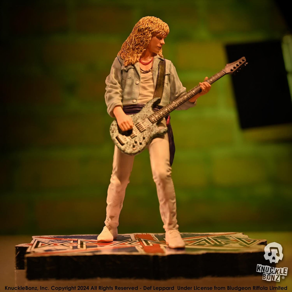 Product image Def Leppard Rock Iconz Statue Rick Savage 24 cm