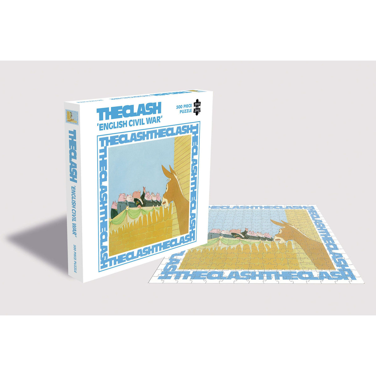 Product image The Clash Rock Saws Puzzle English Civil War (500 pieces)