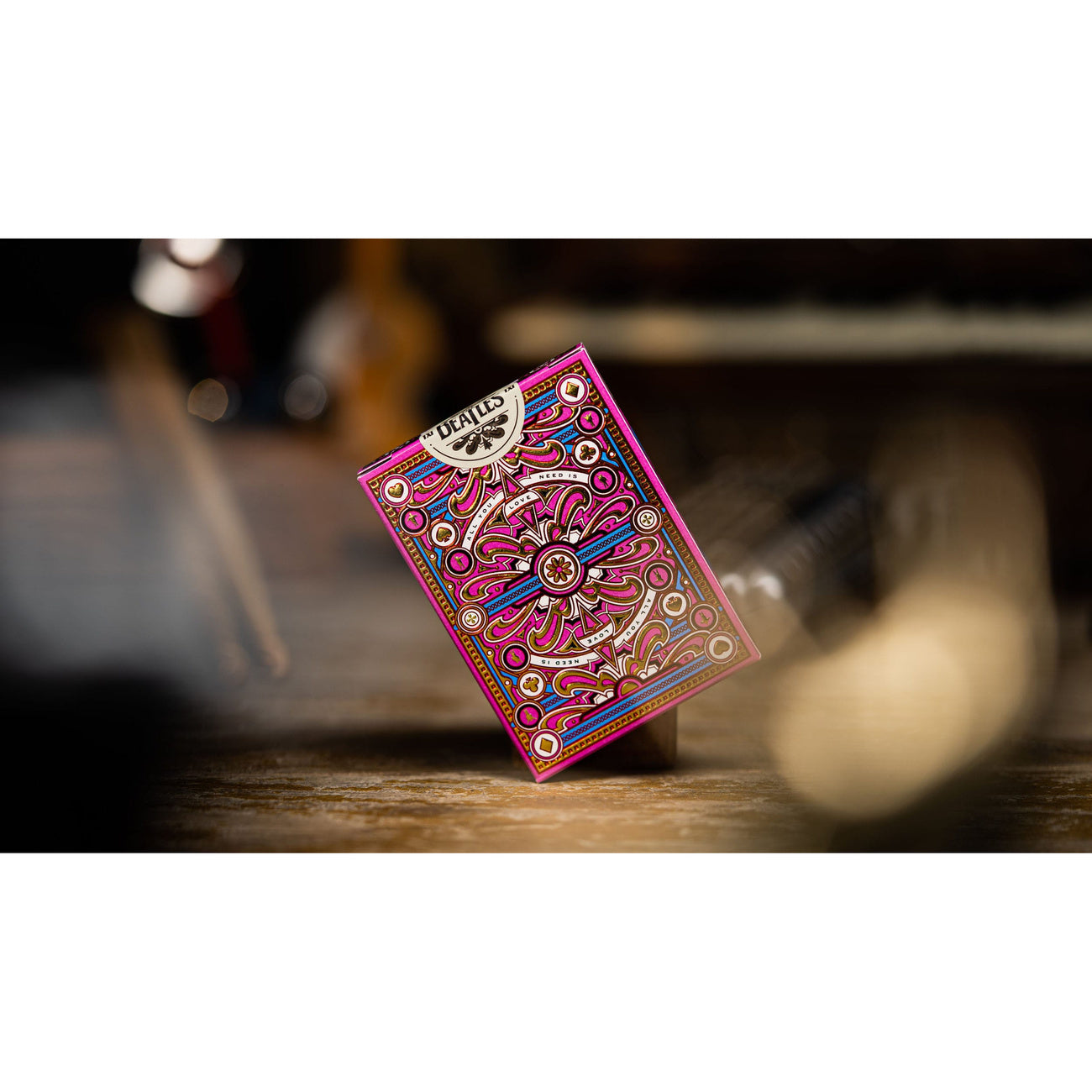 Product image The Beatles Playing Cards Pink Version