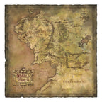 Product image The Lord of the Rings Art Print Parchment Map of Middle-earth 59 x 30 cm