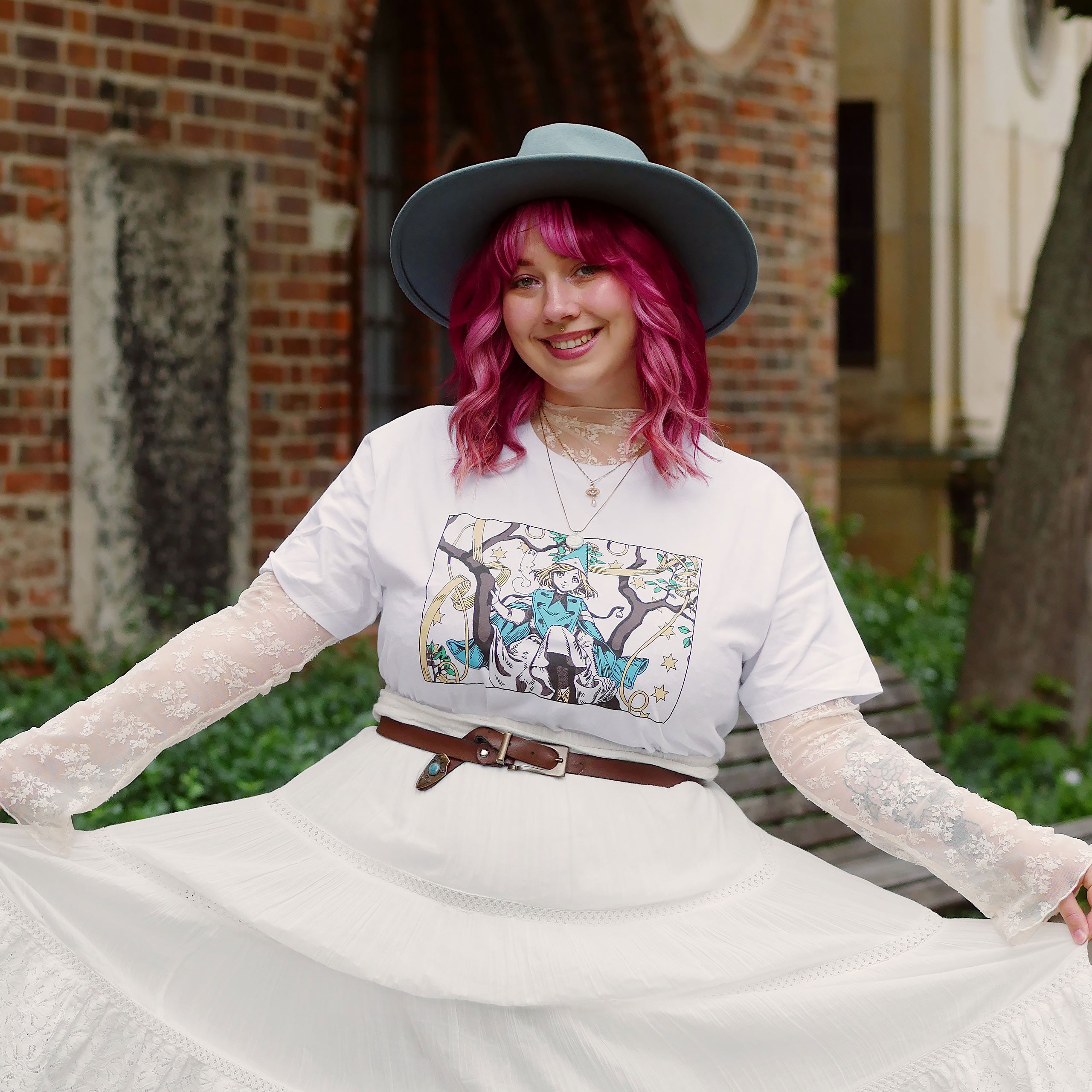 Product image T-shirt for Coco and Atelier of Witch Hat Fans Limited Edition white