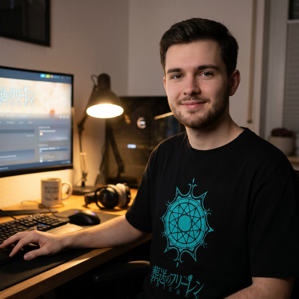 Product image Frieren - Symbol T-Shirt Black
