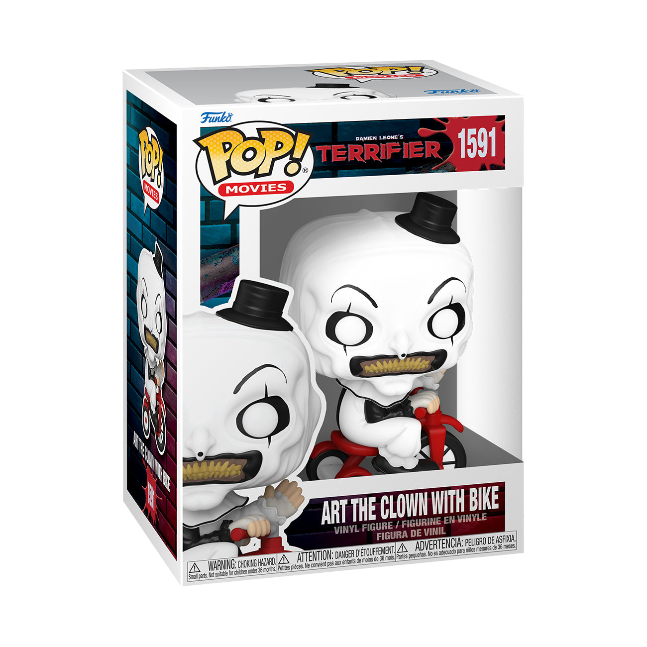 Product image Terrifier - Art the Clown with Tricycle Funko Pop! Figure