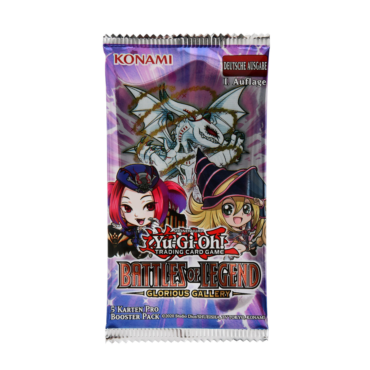 Product image Yu-Gi-Oh! - Battles of Legend: Monstrous Revenge Trading Card Booster German Edition