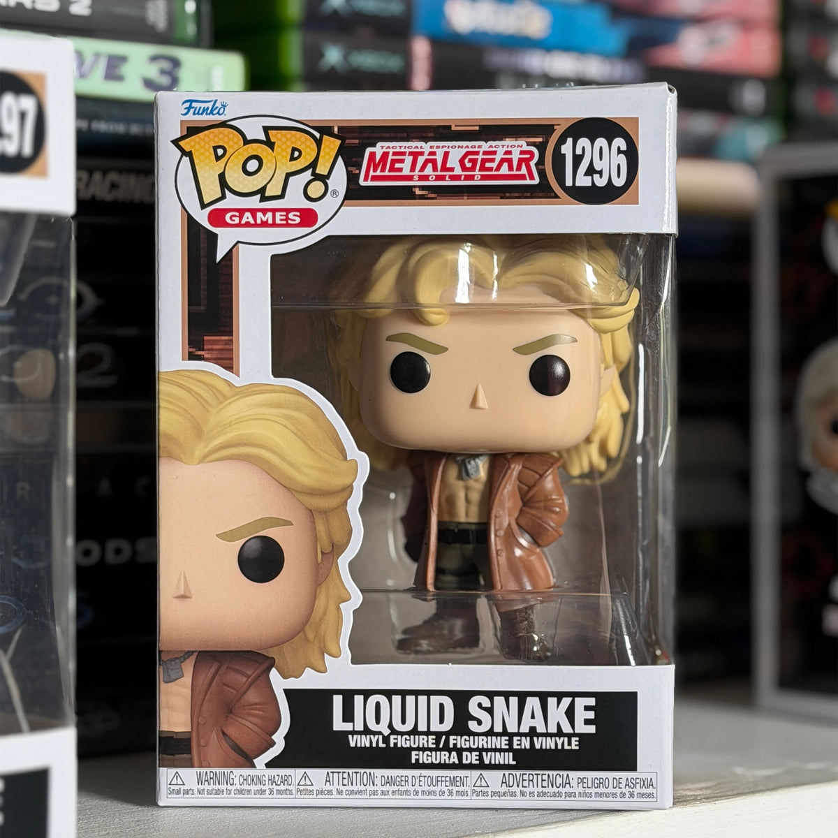 Product image Metal Gear Solid - Liquid Snake Funko Pop Figure